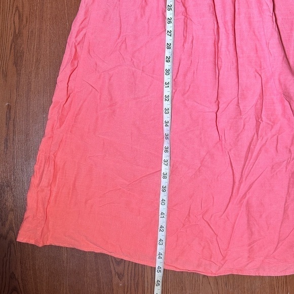 Wild Fable Smocked V-Neck Sleeveless Midi Dress Size Medium Women - Picture 13 of 13